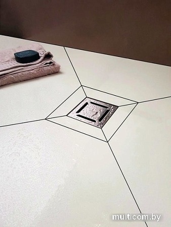 Трап/канал Berges Wasserhaus Platz Norma 150x150 090059 (матовый хром)