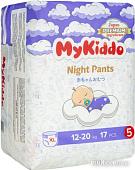 Трусики-подгузники MyKiddo Night XL 12-20 кг (17 шт)