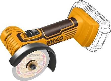 Угловая шлифмашина Ingco CAGLI76012 (с 1-им АКБ, кейс)