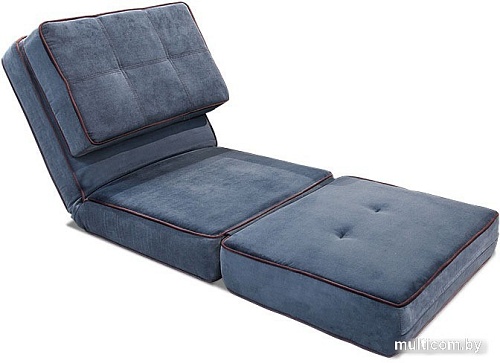 Кресло-кровать Лама-мебель Раскладное Марио (Bahama Denim/Bahama Grey)