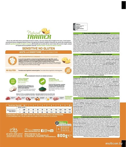 Сухой корм для собак Trainer Sensitive Mini No Gluten с яйцом 0.8 кг