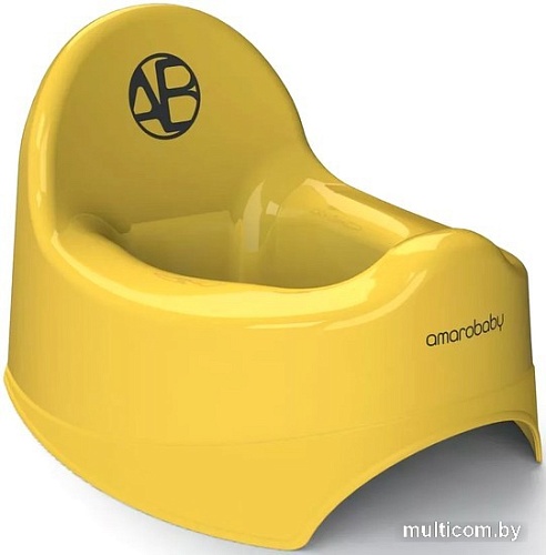 Детский горшок Amarobaby Elect AB221101El/04 (желтый)