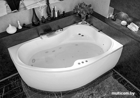 Ванна Aquanet Capri 160x100 R