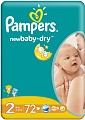 Подгузники Pampers New Baby-Dry 2 Mini (144 шт)