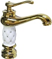 Смеситель BRIMIX 122 (золотой/белый)