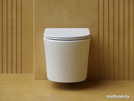 Унитаз подвесной Ceramica Nova Balearica Rimless CN6000MW