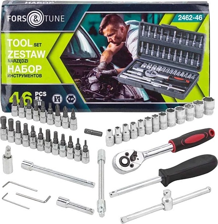 Набор головок слесарных FORSandTUNE 60 434 2462-46