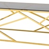 Журнальный столик Stool Group Арт Деко 120x60 ECT-015-TG-SK (стекло Smoke/сталь золото)