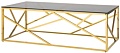 Журнальный столик Stool Group Арт Деко 120x60 ECT-015-TG-SK (стекло Smoke/сталь золото)