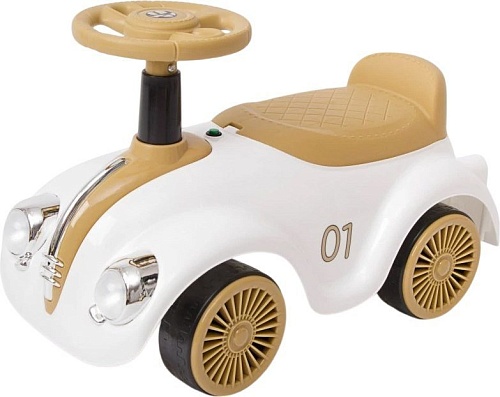 Каталка Amarobaby Retro AB24-7RT/0038 (белый/бежевый)