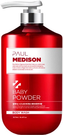 Paul Medison Гель для душа Signature Body Wash Baby Powder (1.077л)