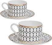 Чашка с блюдцем Mandarin Decor Версаль DS14F14306-250-2W