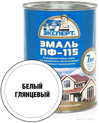 Эксперт ПФ-115М Глянцевый 0.8 кг (белый)