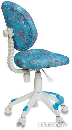 Кресло Бюрократ KD-W6-F/AQUA (голубой)