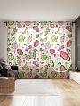 Комплект штор JoyArty Фруктовый иммунитет 1.45x2.65 м tul_47766_145x265 (2 шт)