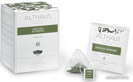Зеленый чай Althaus Sencha Supreme 15 шт
