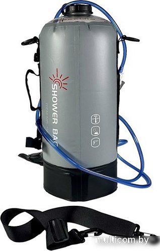 Душ походный AfishTour 12L Camp Shower Bag PVC 500D 516133 (серый)