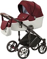 Универсальная коляска Nuovita Carro Sport (2 в 1, гранатовый/серебристый)
