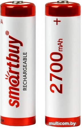 Аккумуляторы SmartBuy AA 2700mAh 2 шт. SBBR-2A02BL2700