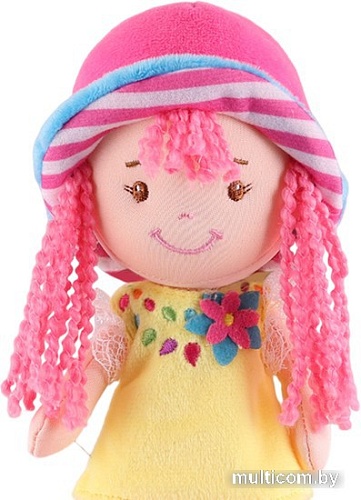 Кукла Maxitoys Малышка Кира в желтом платье и шляпке MT-CR-D01202313-22