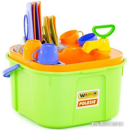 Посудомоечная машина игрушечная Полесье Мини-посудомойка 42002