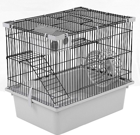 Клетка ЕСО Рикки 43102св-сер-черн