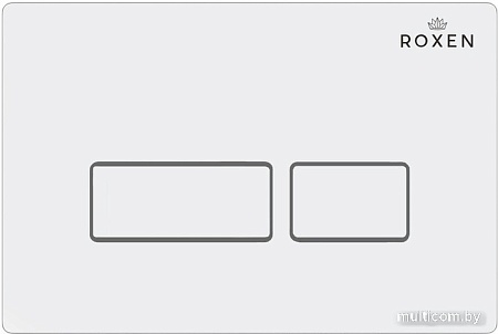 Унитаз подвесной Roxen Porto в комплекте с инсталляцией StounFix Slim 6 в 1 577353 (кнопка: белый глянец)