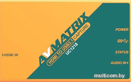 Устройство видеозахвата Avmatrix UC1218