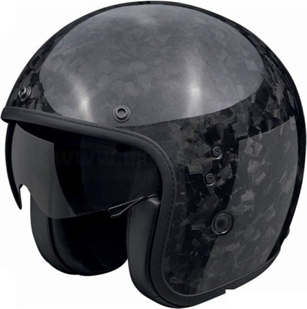 Мотошлем Scorpion Exo Belfast Evo Carbon Onyx (р. XL, карбон/карбон)