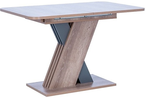 Кухонный стол Мебель Импэкс Leset Гросс (дуб сакраменто-антрацит)