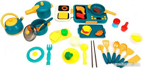 Набор игрушечной посуды Kykyba С плитой FW-661136