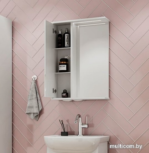 Volna Шкаф с зеркалом Adel 50 левый