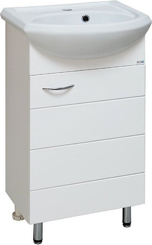 Runo Тумба с умывальником Runo Кипарис 45 + Уют 45 (напольная)