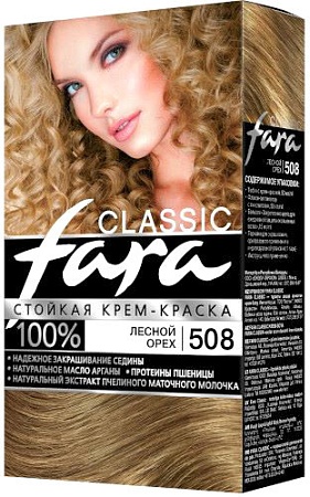 Крем-краска Fara Classic 508 лесной орех 50 мл
