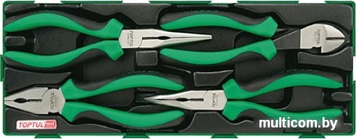Набор пассатижей Toptul GTA0416 (4 предмета)