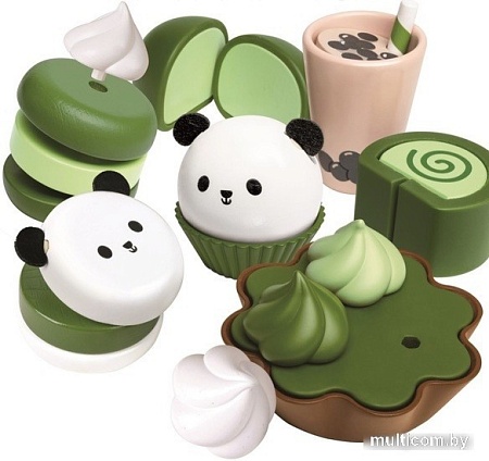 Набор игрушечных продуктов Hape Пирожные. Время чаепития E3195_HP