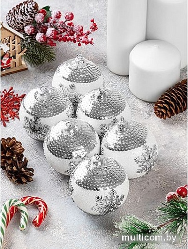 Елочная игрушка Elan Gallery Снежинка 970084