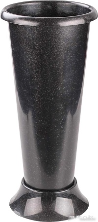 Ваза садовая Альтернатива М6433 (черный)
