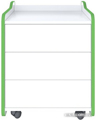 Тумба VMM Game Case 50 White Green CS-2WEGN (белый/зеленый)