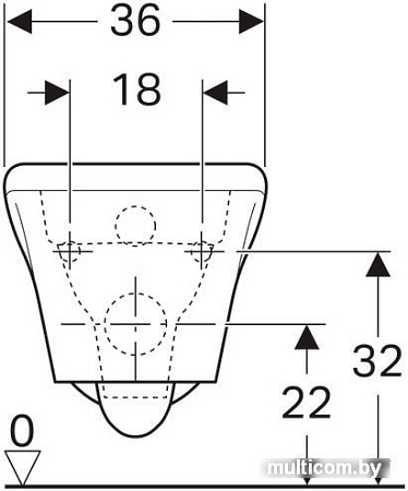Унитаз Geberit MyDay Rimfree 201.460.60.0