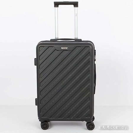Чемодан-спиннер Mr.Bag 338-9101/5-22BLK (черный)