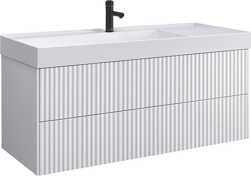 Belux Тумба под умывальник Сиртаки НП 120-02 (18, белый матовый)