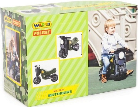 Каталка Полесье Моторбайк военный 66305