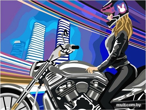 Картина по номерам ArtCity По ночному городу KT503