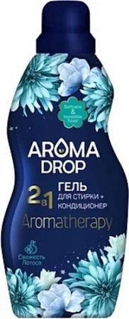 Гель для стирки Aroma Drop 2 в 1 Aromatherapy Свежесть лотоса 1 кг