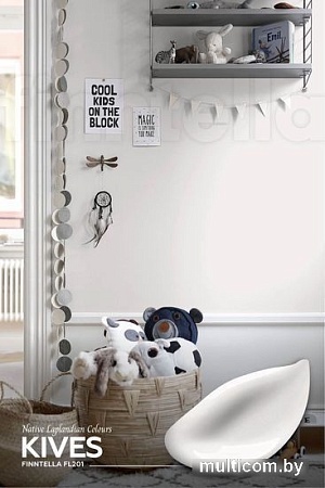 Краска Finntella Foxy Lapselli Matte Kives F-50-1-9-FL201 9 л (белый)