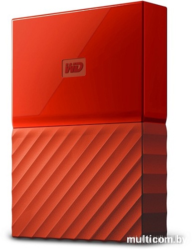 Внешний жесткий диск WD My Passport 4TB [WDBUAX0040BBL]