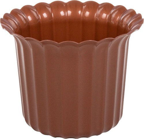 Кашпо Полесье Виола 74638 (3 л, коричневый-перламутр)