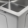 Кухонная мойка ARFEKA ECO AR 450*450 SATIN DECOR MILLET GRAINS