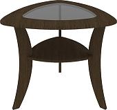 Журнальный столик Кортекс-мебель Лотос-5 км.00173 (венге темный)